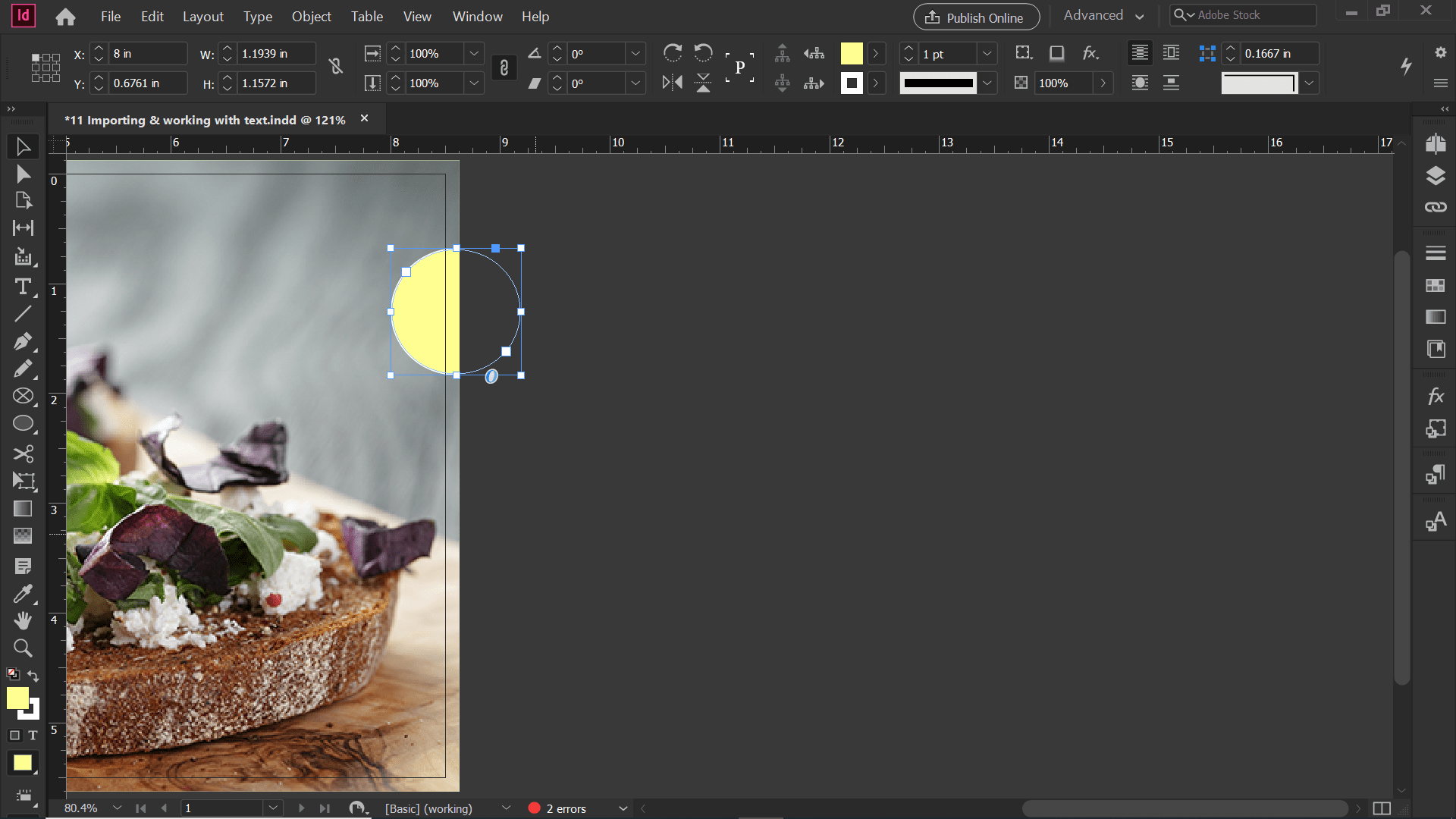 Solved The shapes/Frames in the PasteBoard InDesign CC di... Adobe