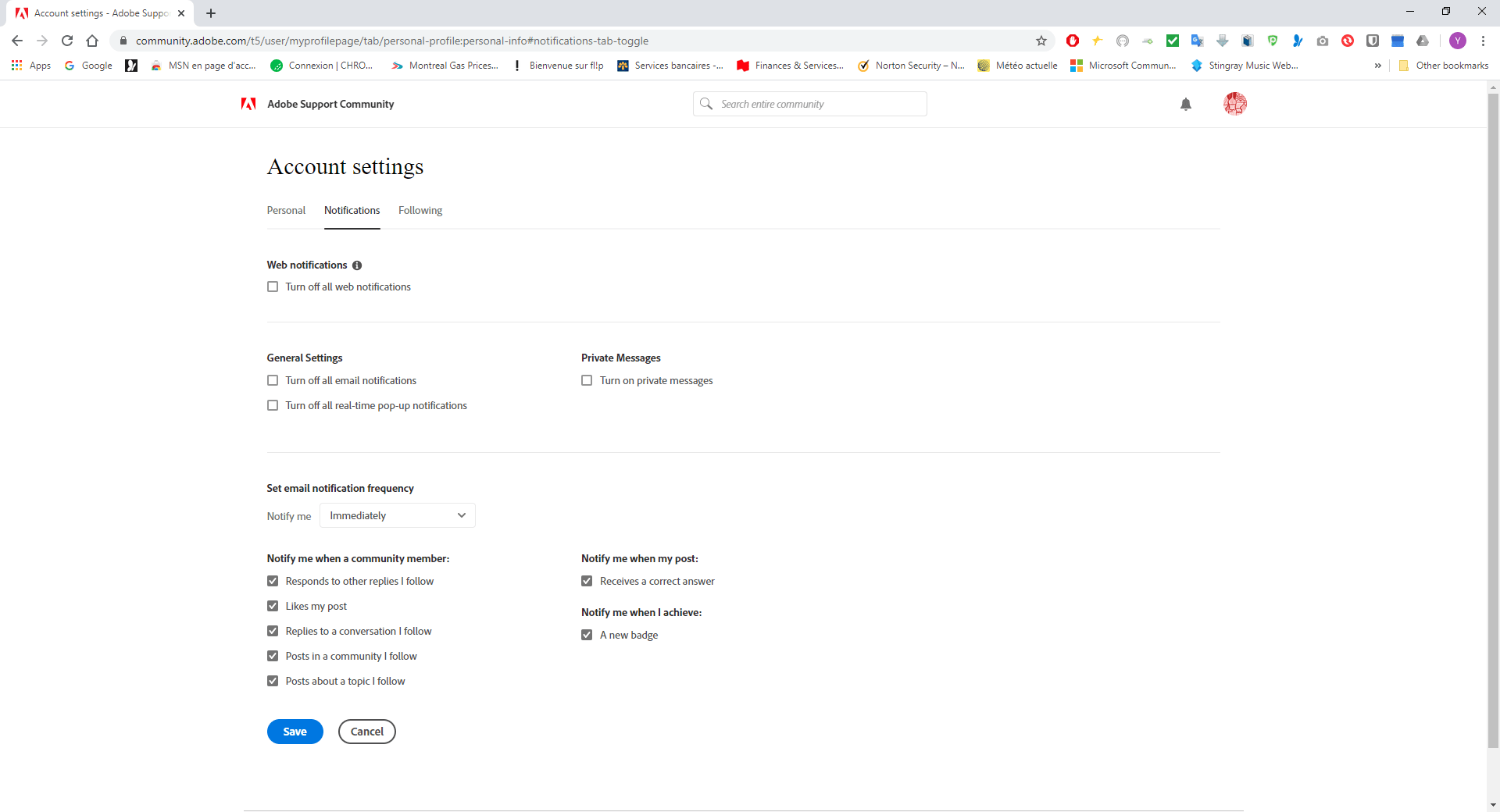 Email Notifications not working Adobe Community 11024403