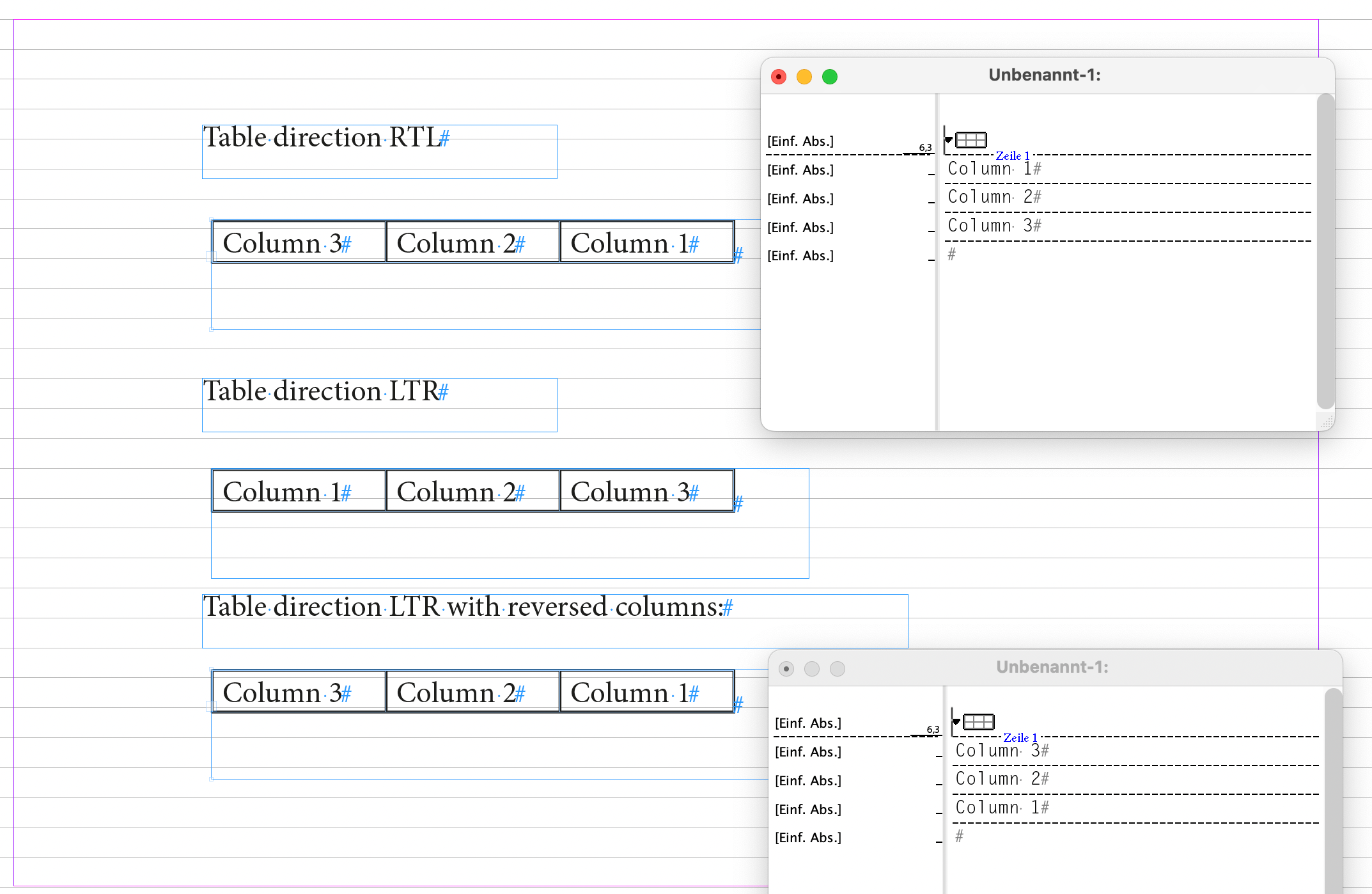 Betreff Linked excel table flip columns order aft... Adobe Community