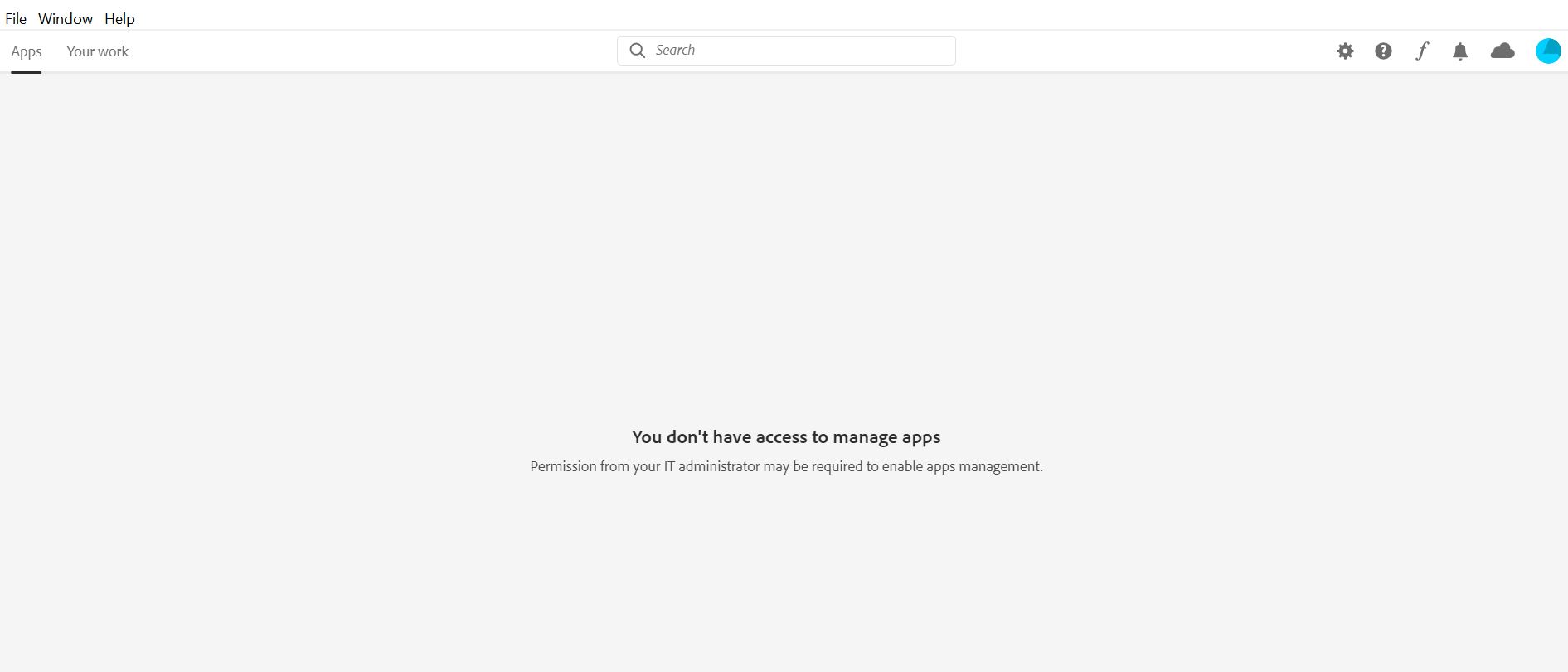 Adobe CC apps wont install due to admin permission... Adobe Community
