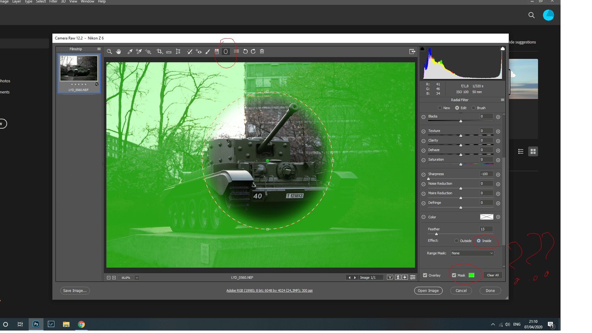 Radial filter, graduated filter and adjustment bru... Adobe Community