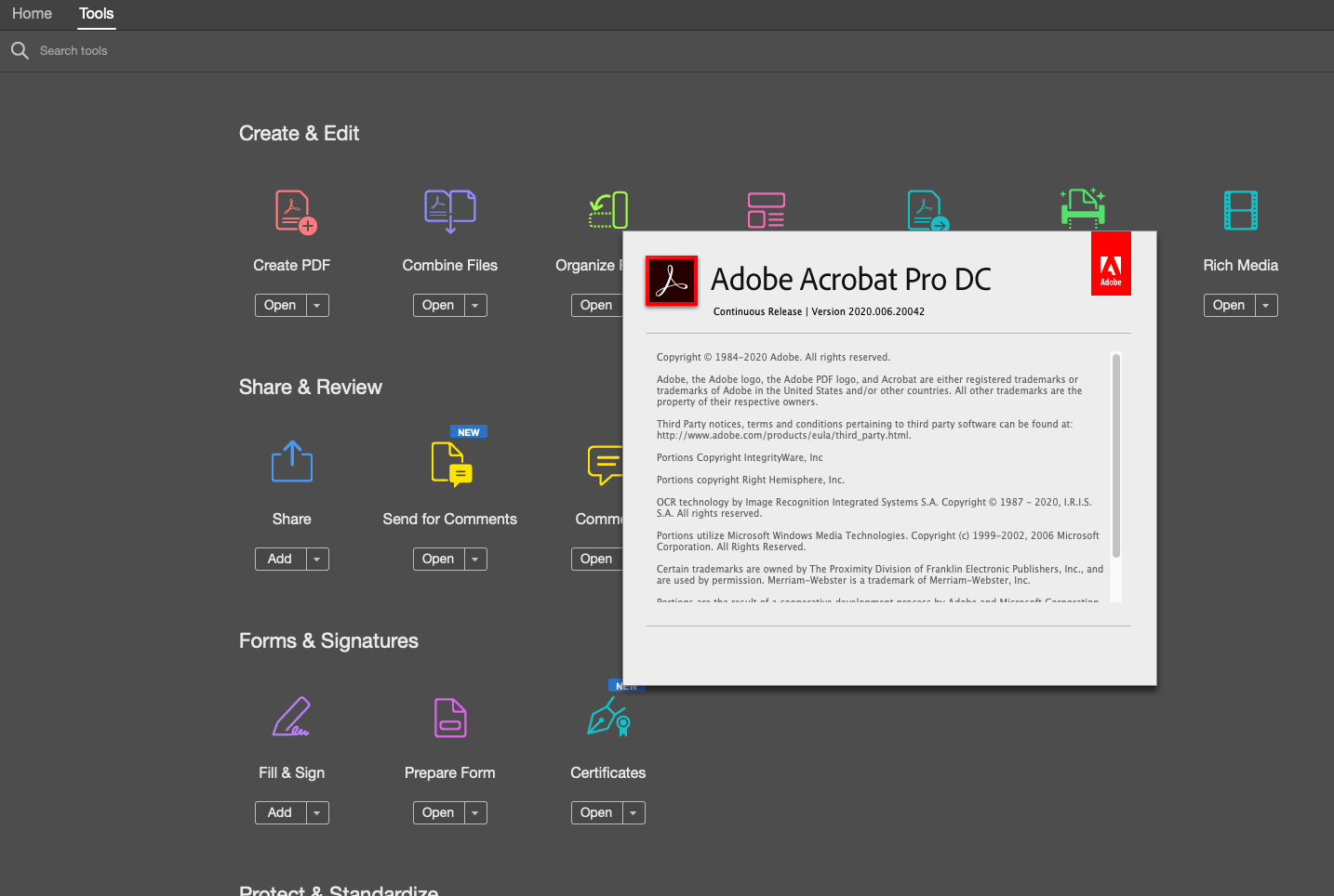Solved Missing Adobe Sign tool Adobe Community 11043184