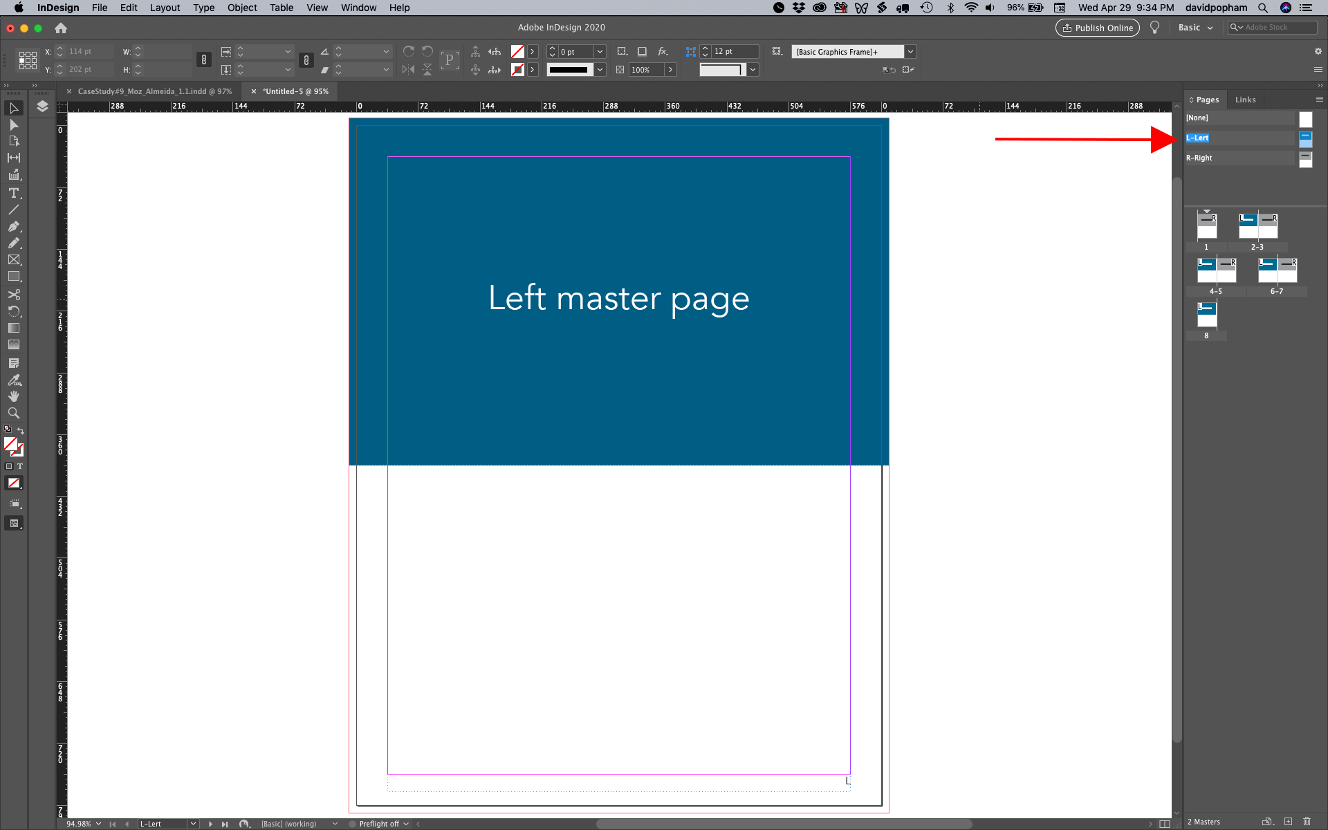 Solved How to setup master pages with bleed in InDesign? Adobe