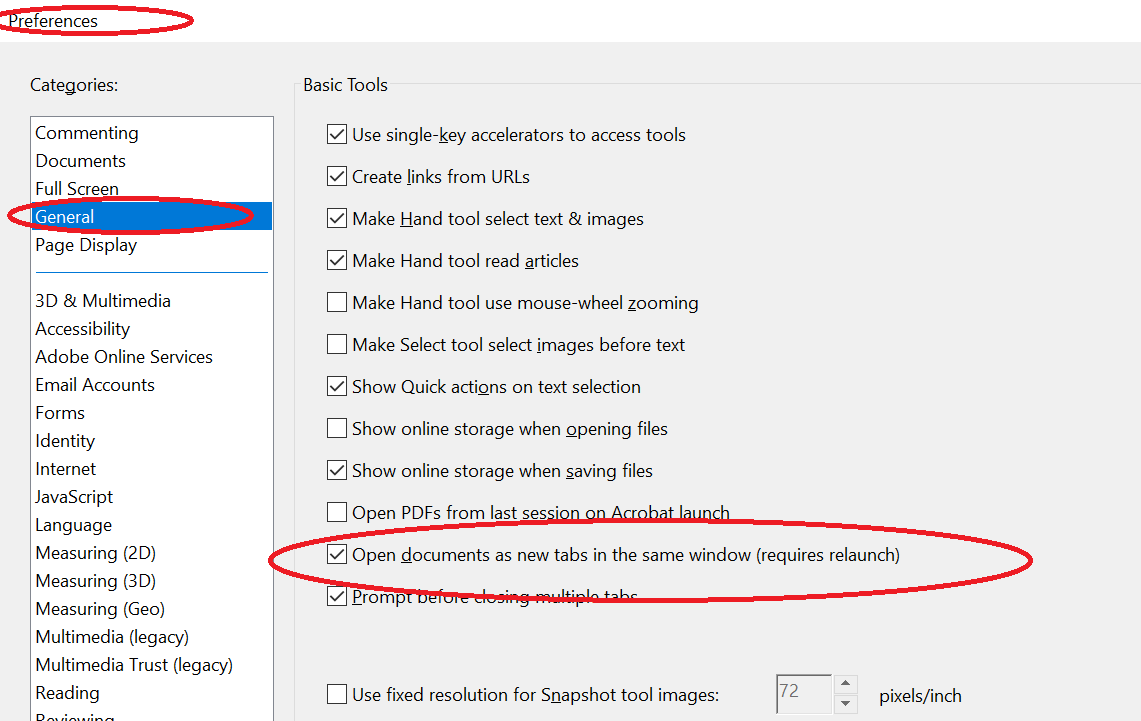 How to open PDFs in the new window? Adobe Community 10648504