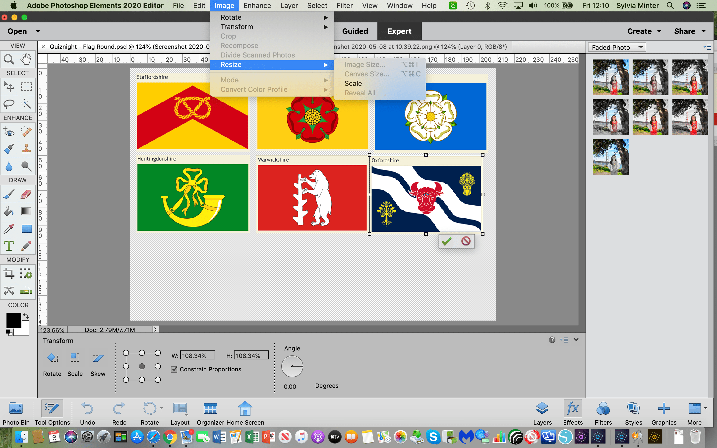 Solved Resizing an image in mm using Elements 2... Adobe