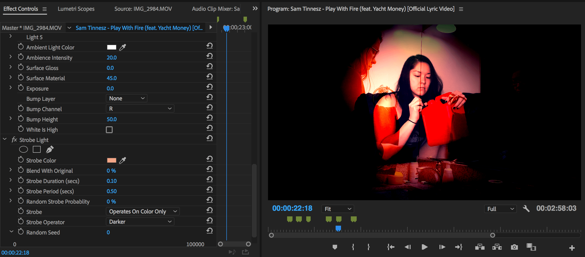 Strobe Light Effect Not Working Adobe Community 11126218