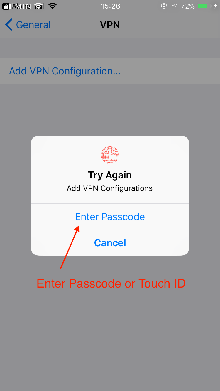How can I enable VPN service? iPhone Version Aloha Browser