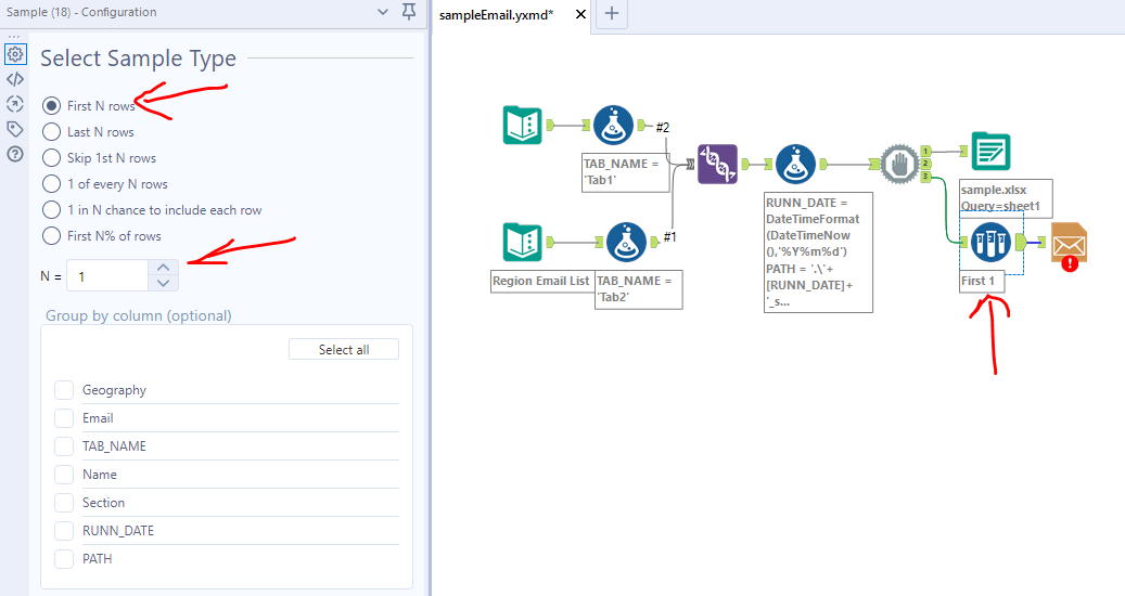 Solved Email Workflow Output as an Excel file Alteryx