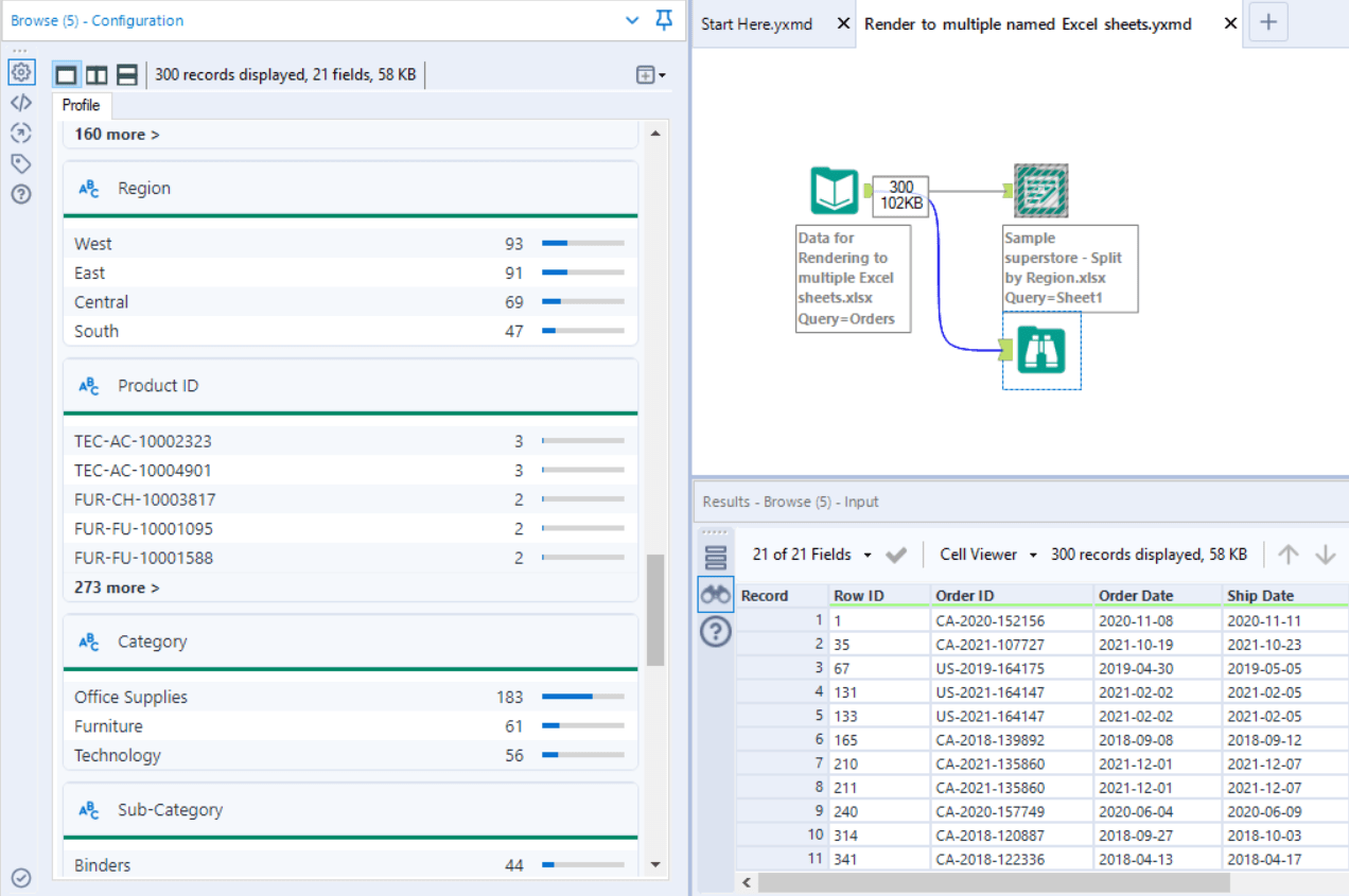 How to Render to Multiple Named Excel Sheets Alteryx Community