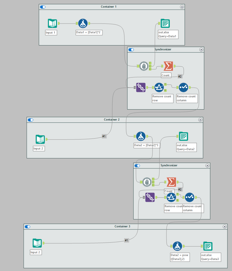 How to run a bunch of exclusive containers of an A... Alteryx Community