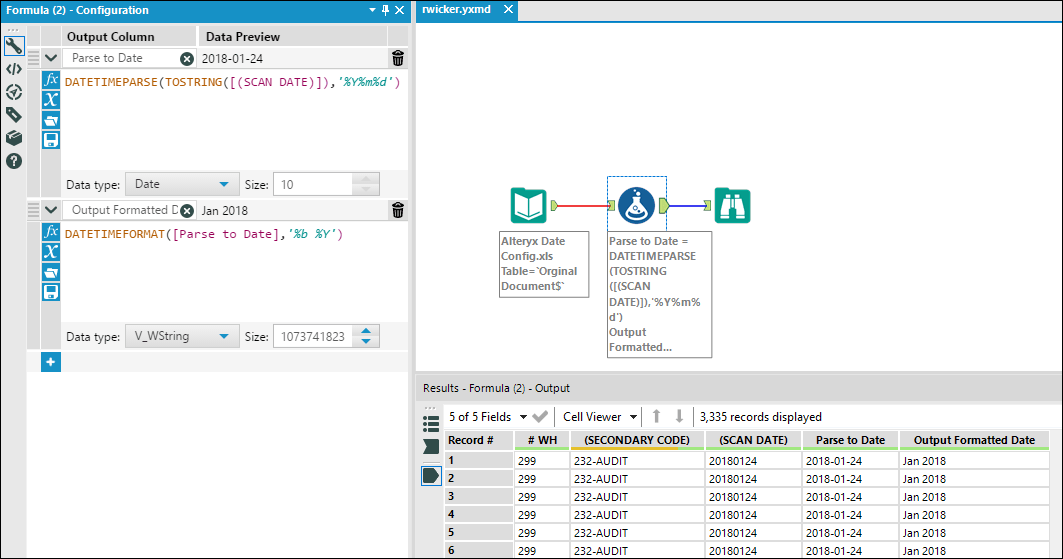 Solved Modify a date to only Month Alteryx Community