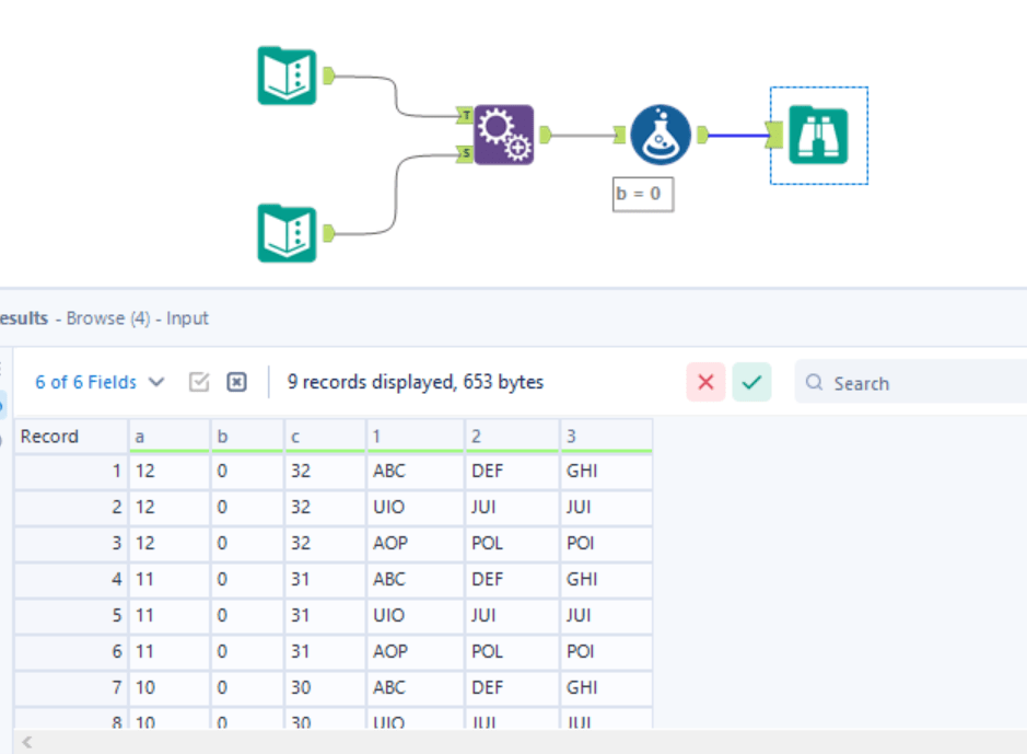 How to merge 2 tables? Alteryx Community