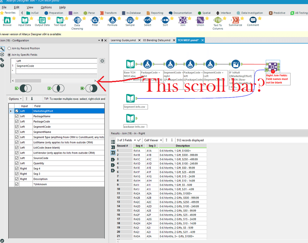 Solved Configure Join Tool Alteryx Community