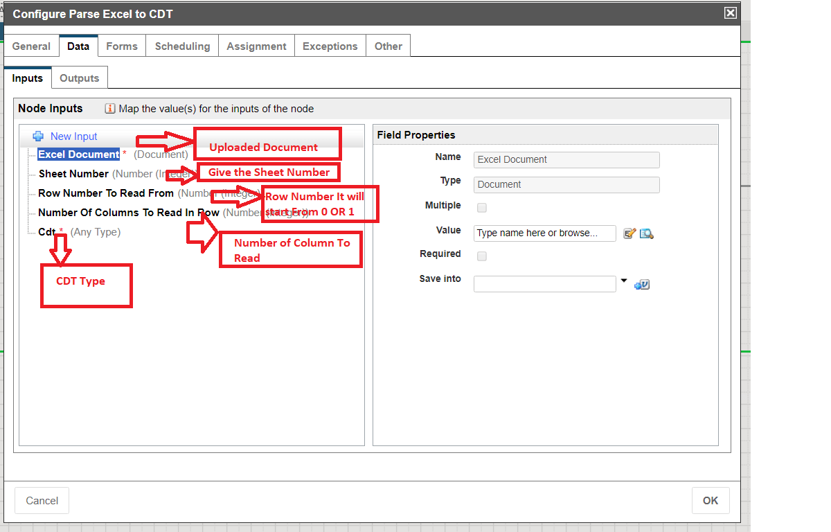 Parse Excel To CDT Need a guide on how to use the plugin and it�s