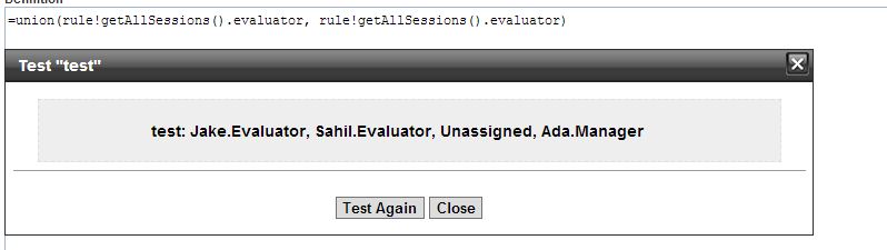 I need to create a query rule to get distinct values from a table. The
