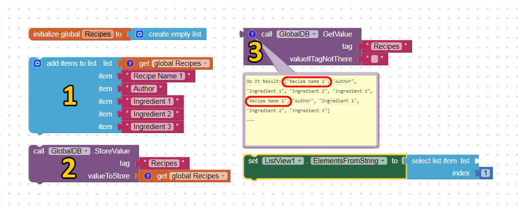 About TinyDB use MIT App Inventor Help MIT App