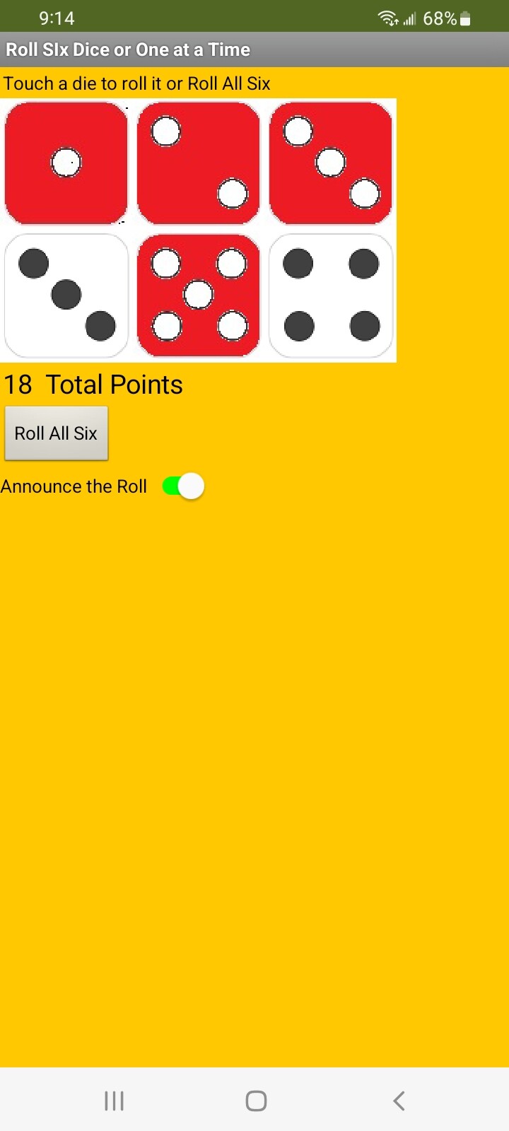 Trying to create and and develop a dice game MIT App Inventor Help
