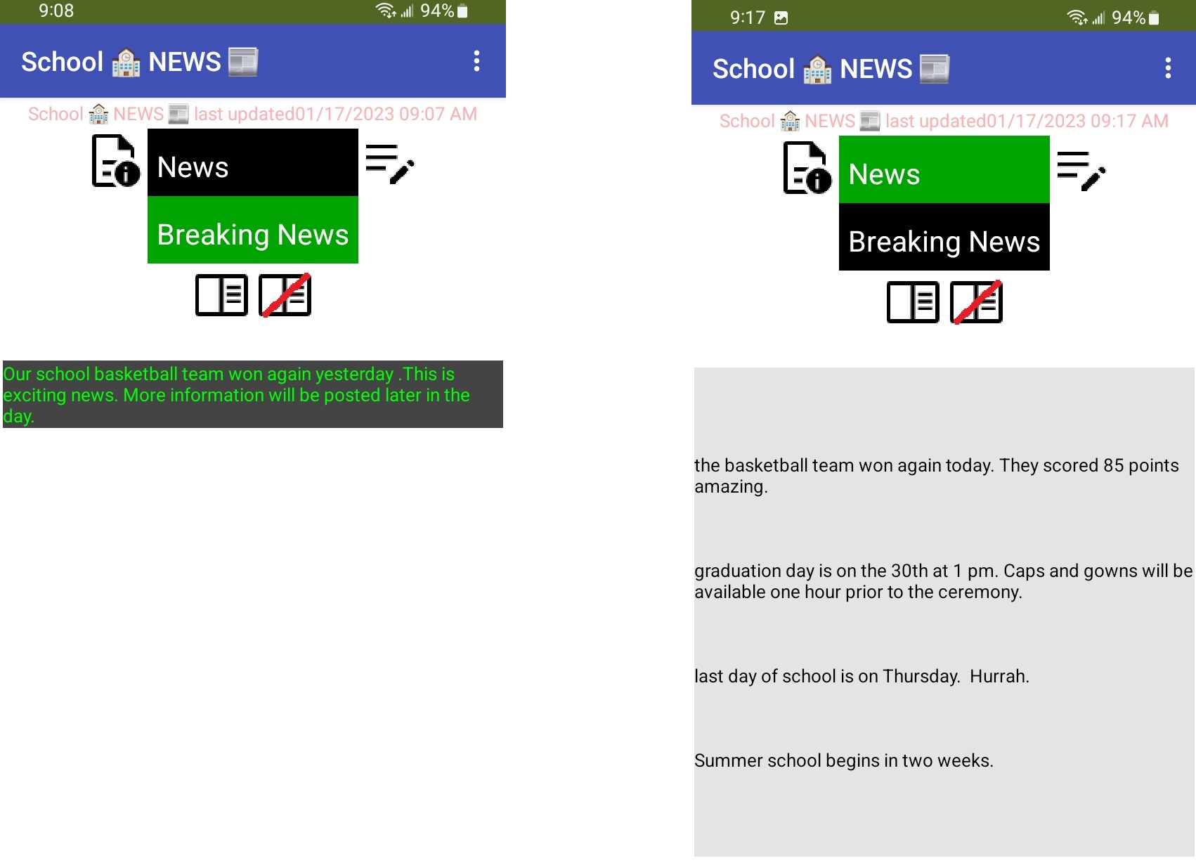 How to use the CloudDB as a News Feed to inform members of your group Tutorials and Guides