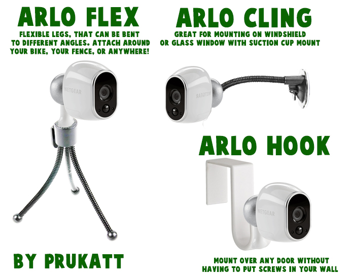 NEW ACCESSORIES! ARLO FLEX, CLING AND HOOK Arlo Community