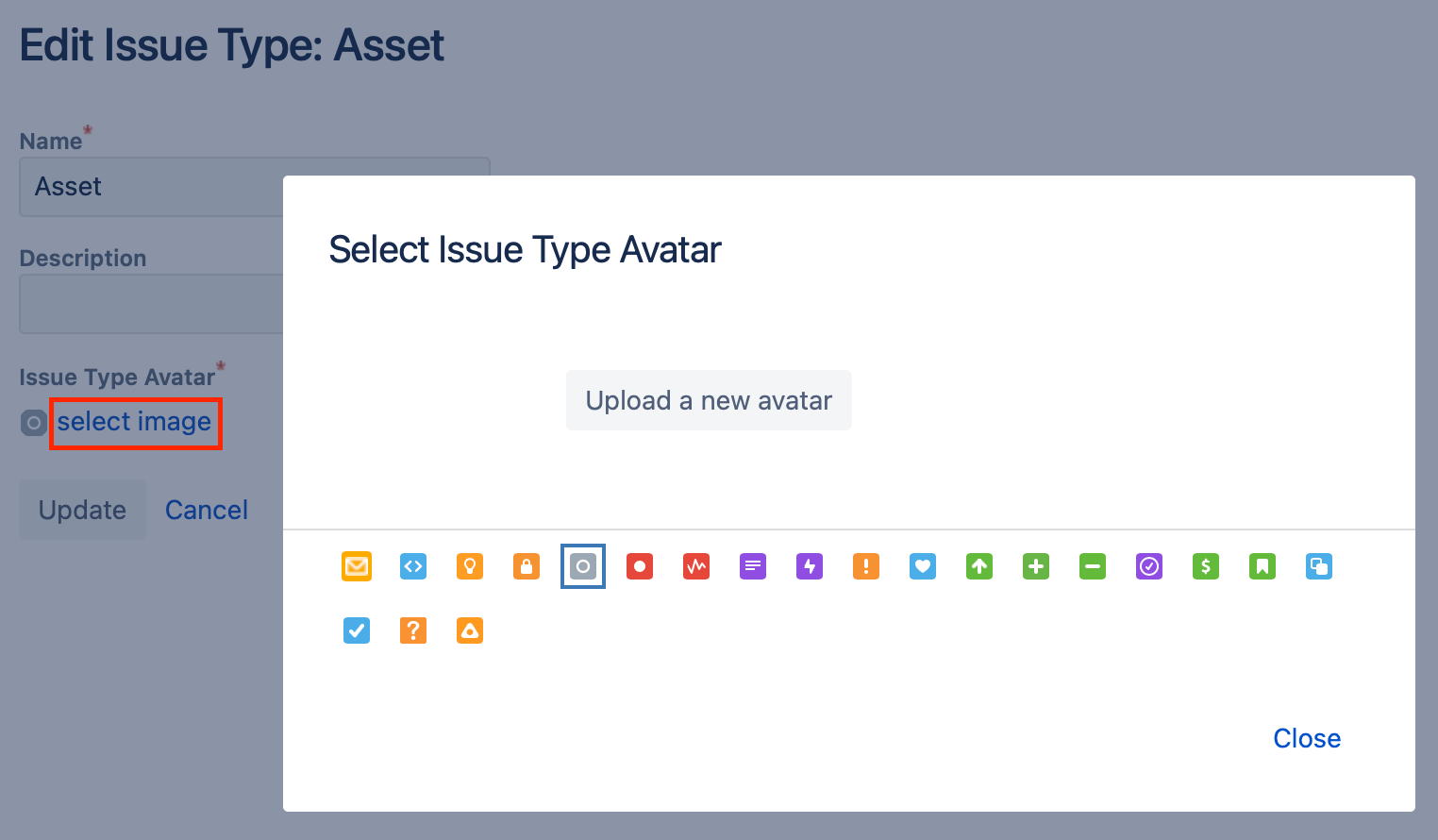 Solved How can I change issue type icon?