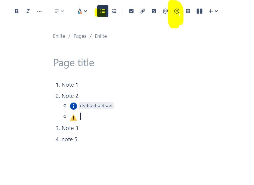 Can I add a panel in the middle of a numbered list...