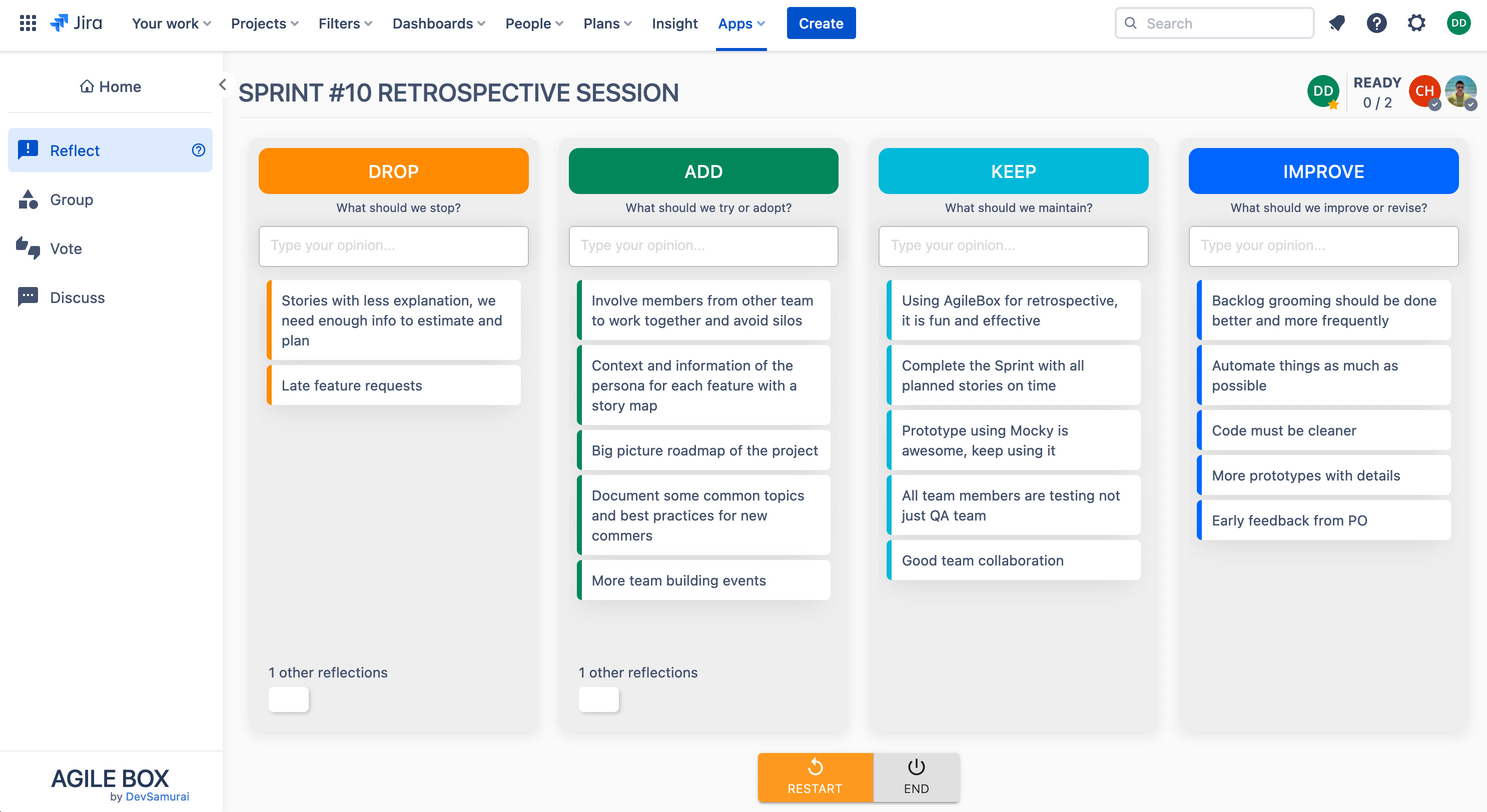 Solved Best Agile retrospectives tool for Jira