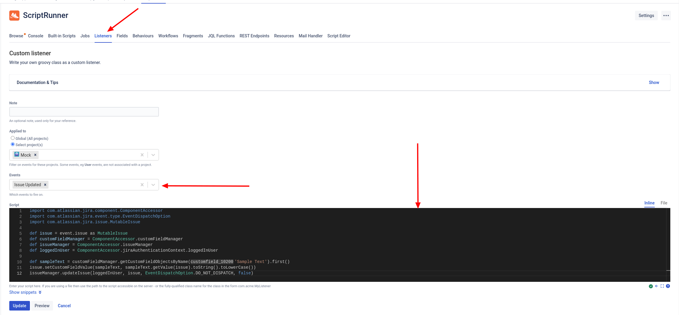 Solved Listener to Convert Custom Text Field to Lowercase