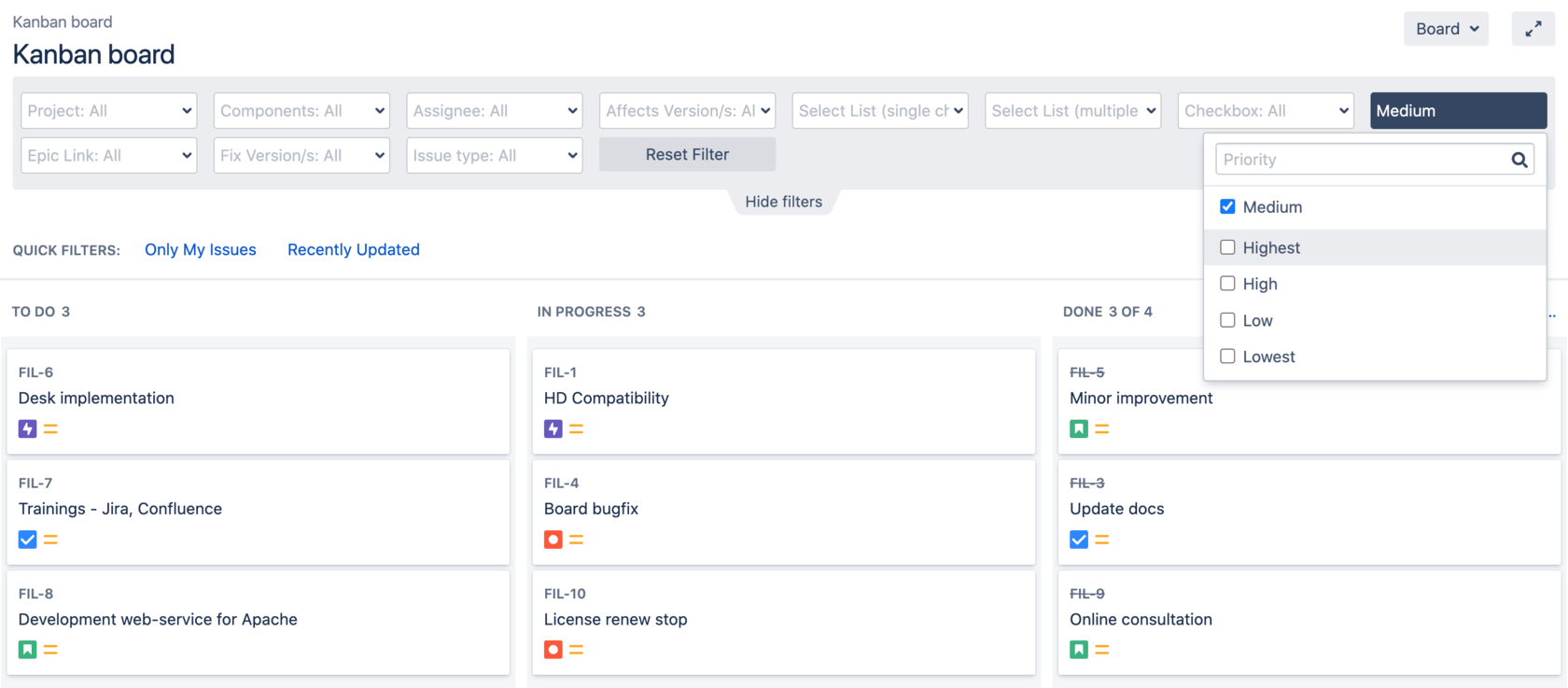 Agile Filters for Jira Board effective way for a... Atlassian Community