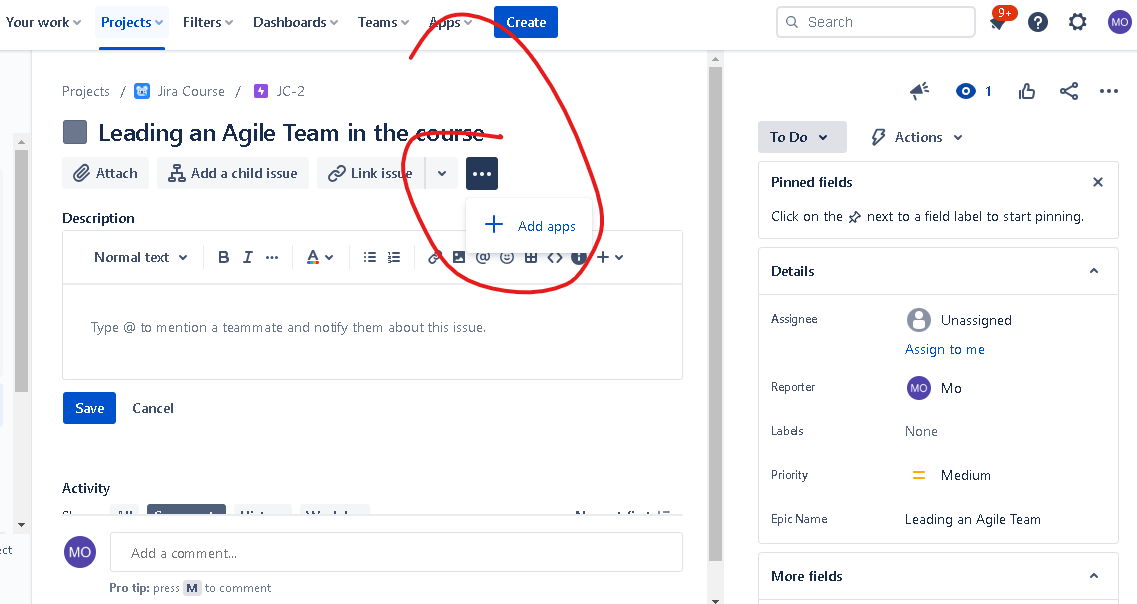 How i can delete Epic
