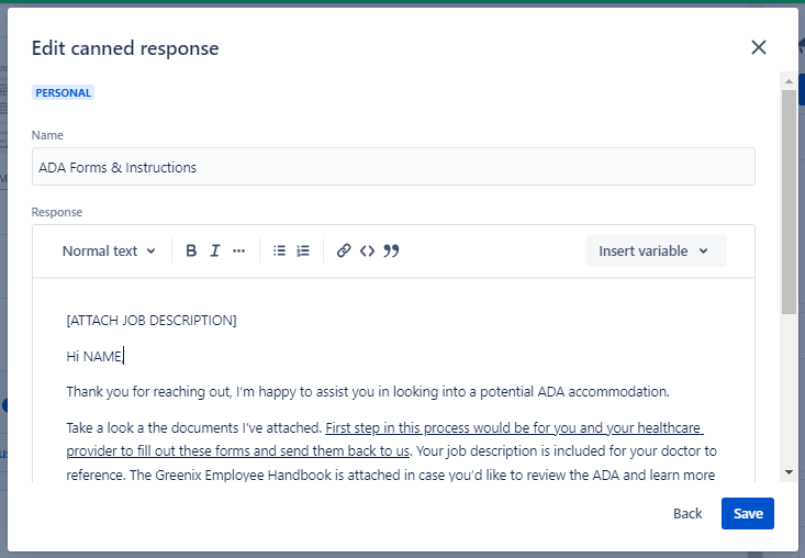 Solved Jira Canned Response How to Add Attachment?