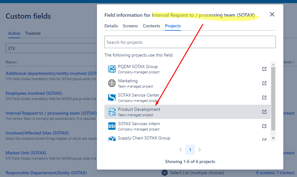 Solved Global Custom Field of the Type Radio Button not v...