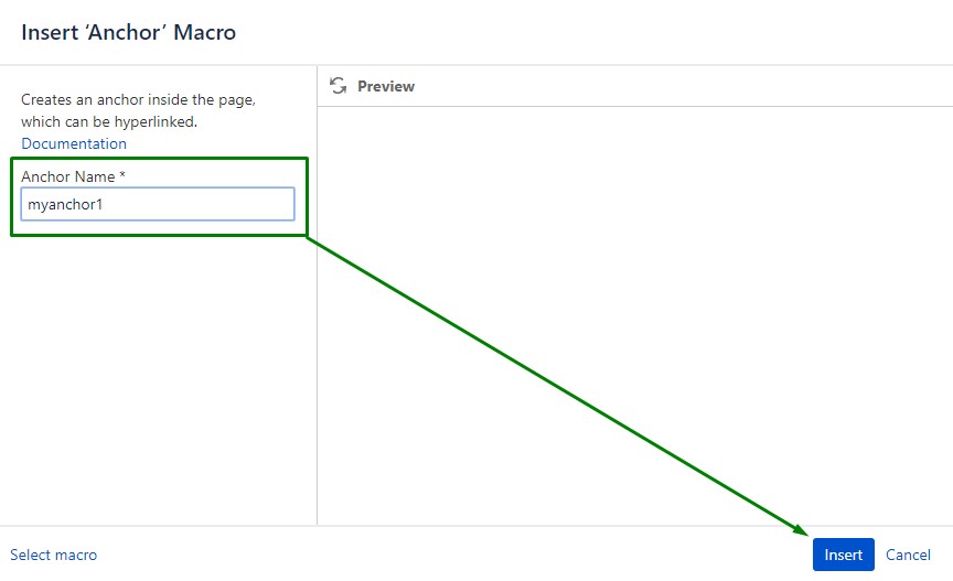 Solved Insert an Anchor