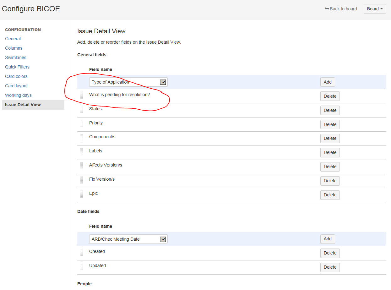 How to enable What is pending resolution in Jira