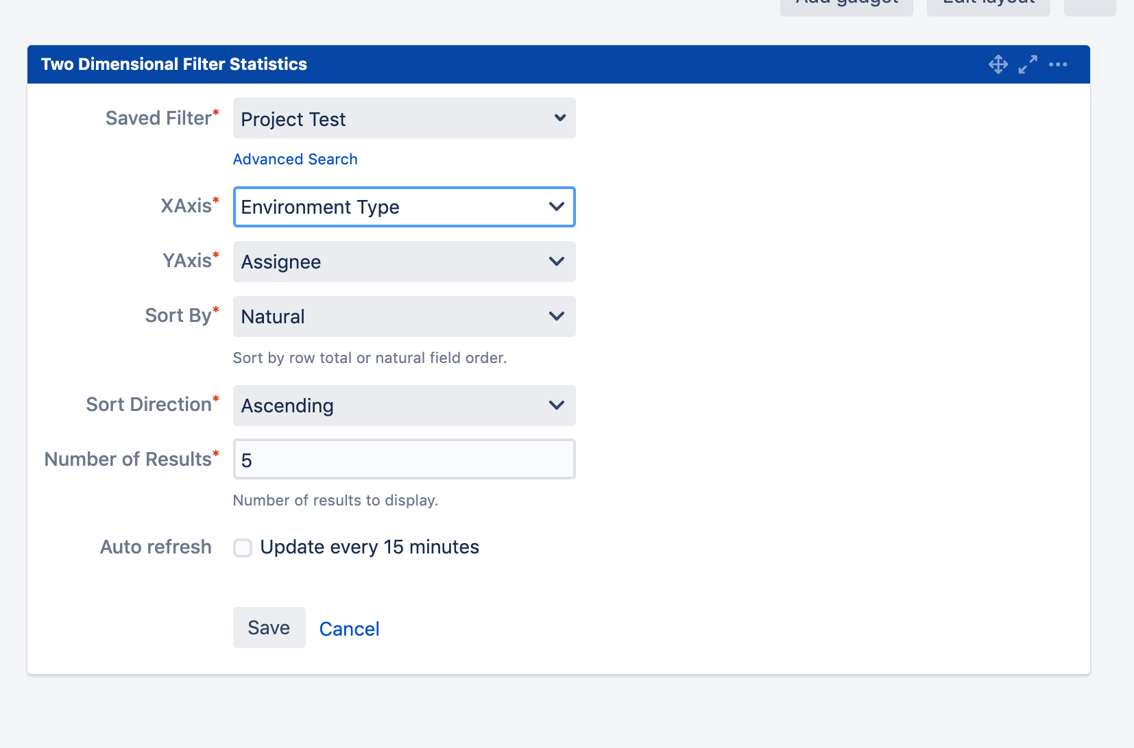How do we create a filter to show top 5 tickets ba...