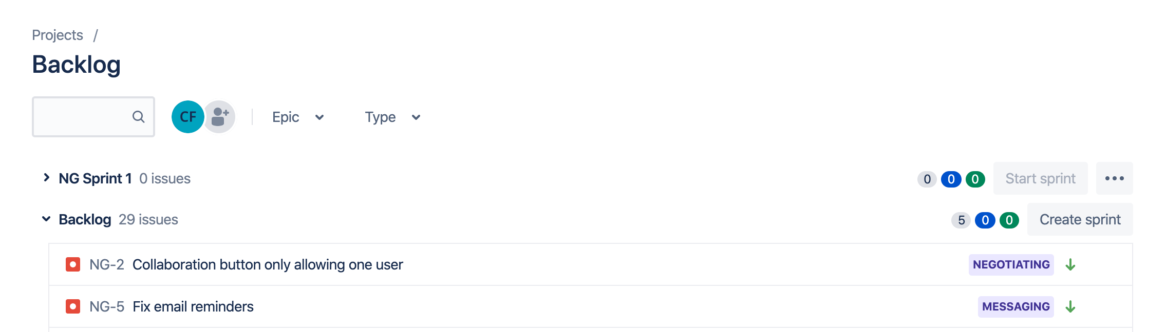 Solved How do I show the epic sidebar in backlog?
