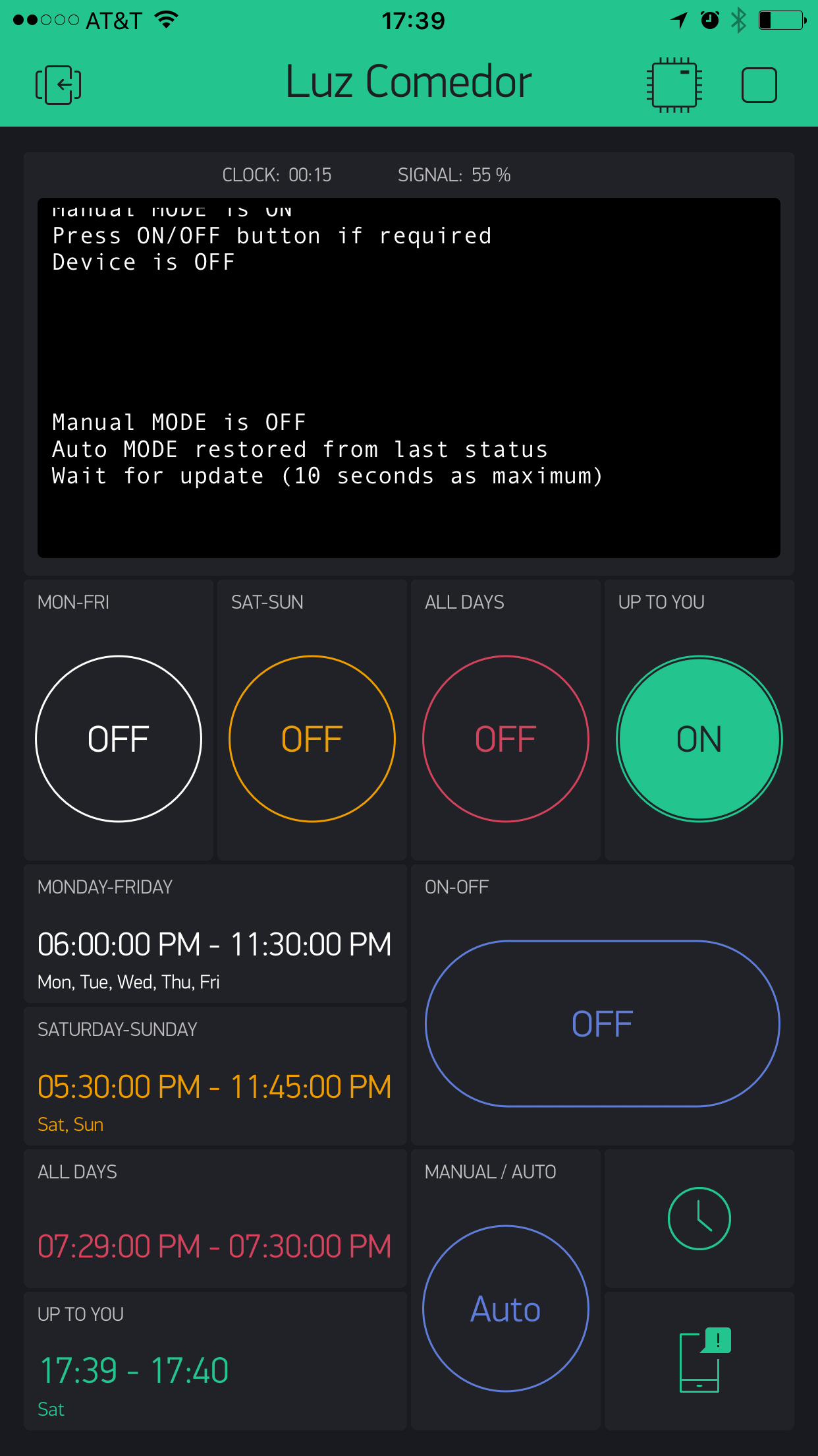 Time clock wont read correct Solved Blynk Community