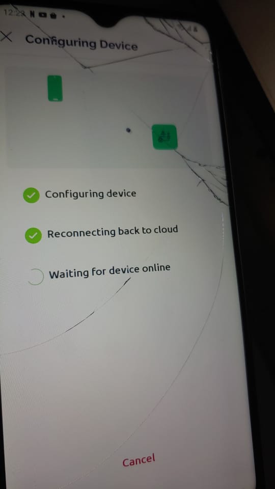 Your device couldnt connect to the network Need Help With My Project