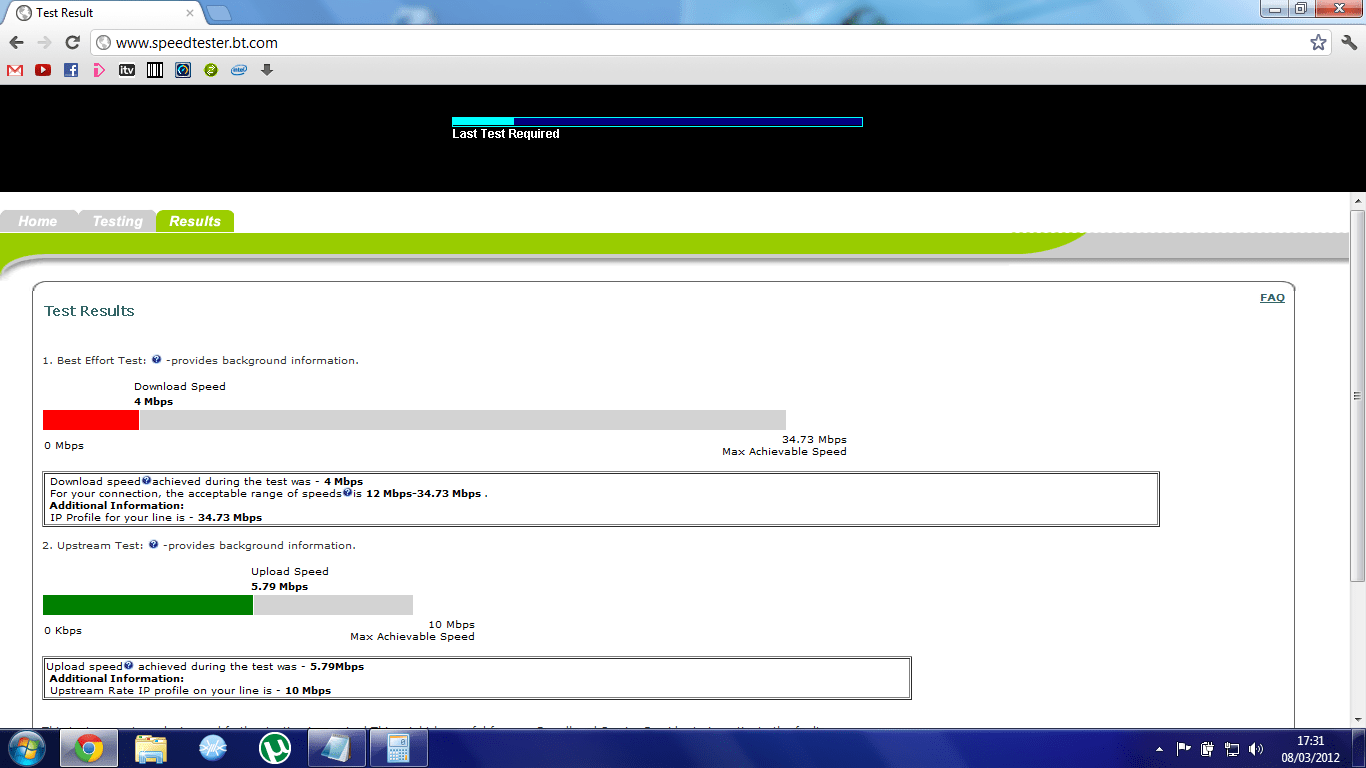 How do i check sync speed? BT Community