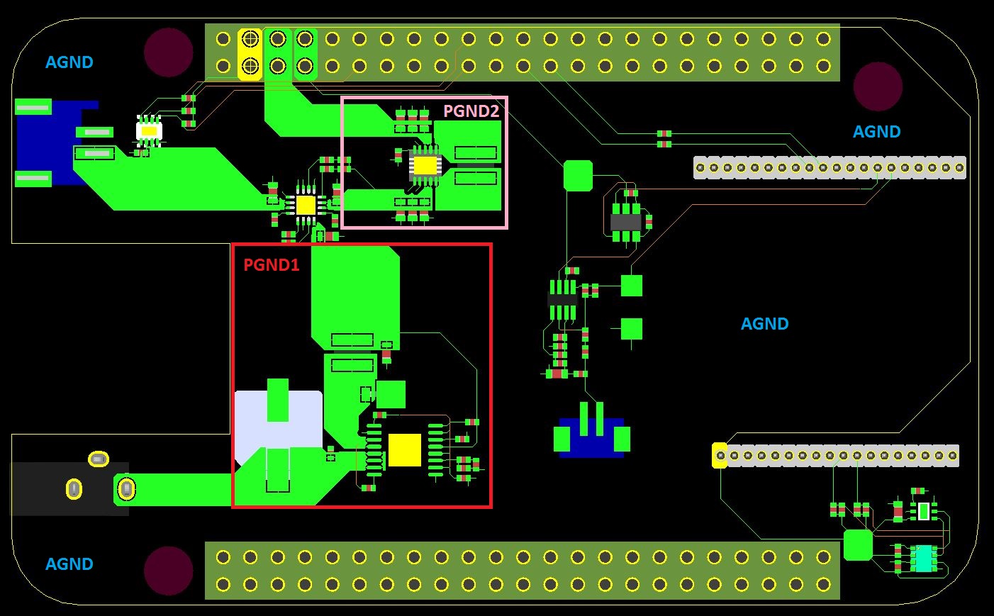 Analog & Power Ground Connections PCB Design PCB Design & IC