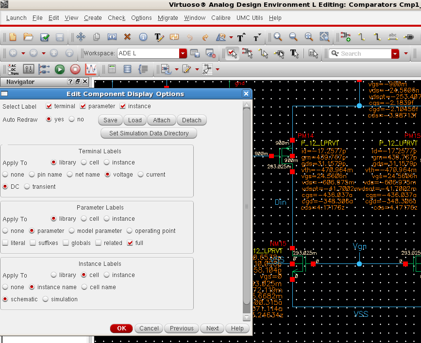 How to Show MOS Transistors' Regions of Operation Custom IC Design