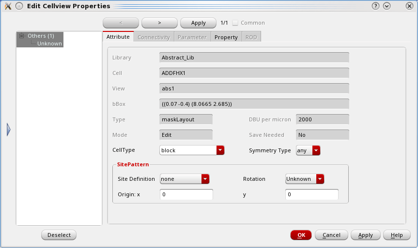 LEF generation from abstract is missing class,symmetry, origin