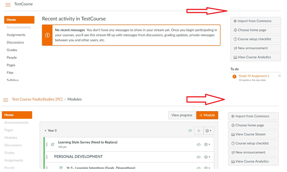 Solved Missing Course Status (Published/Unpublish) Box Canvas Community