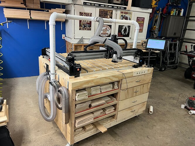 Overhead Dust Collection Shapeoko Pro Carbide 3D Community Site