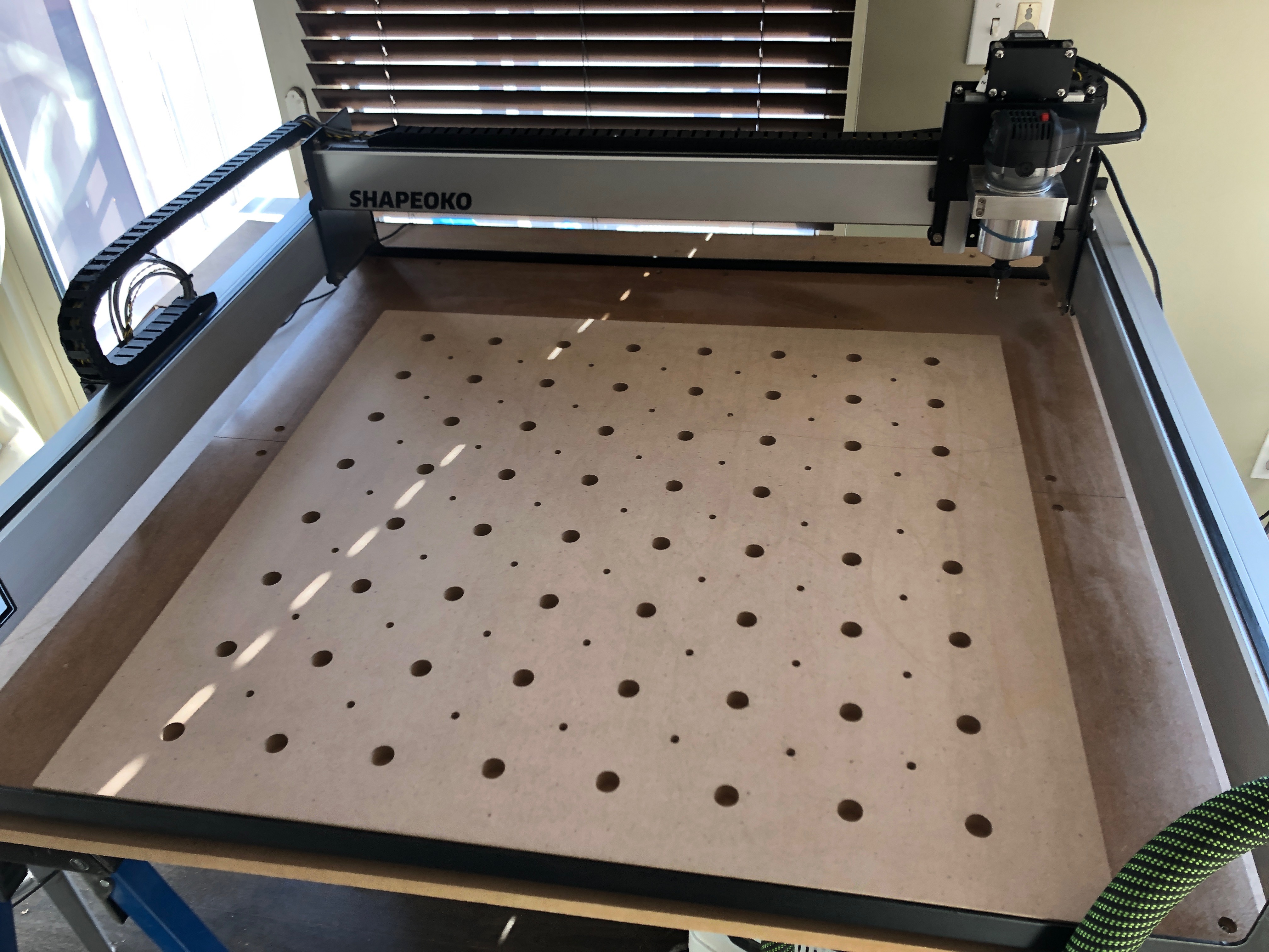 Tiling First time 4x8' Workbench Top Shapeoko Carbide 3D