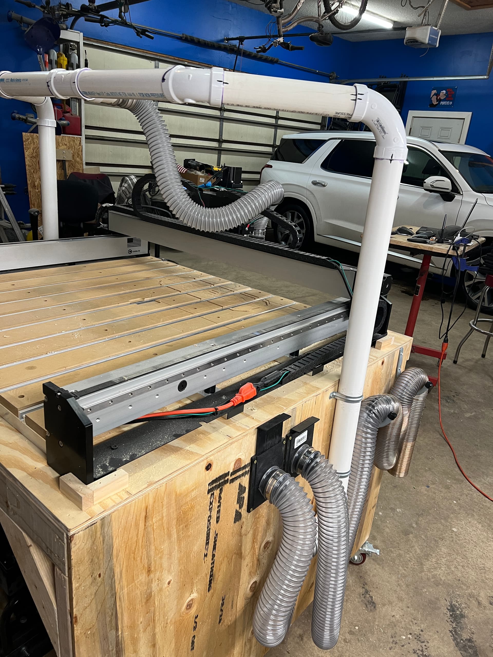 Overhead Dust Collection Shapeoko Pro Carbide 3D Community Site