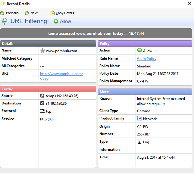Solved Application and Url filtering not working Check Point CheckMates