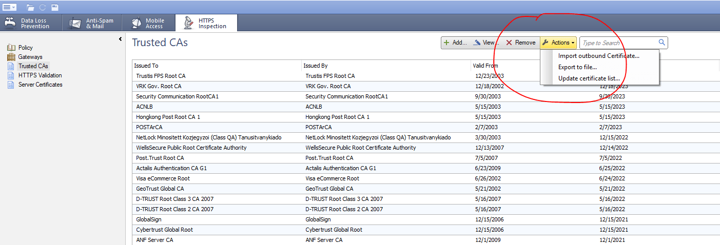 2023 List Of Trusted Certificates Solved: Import A List Of Certificates! - Check Point Checkmates
