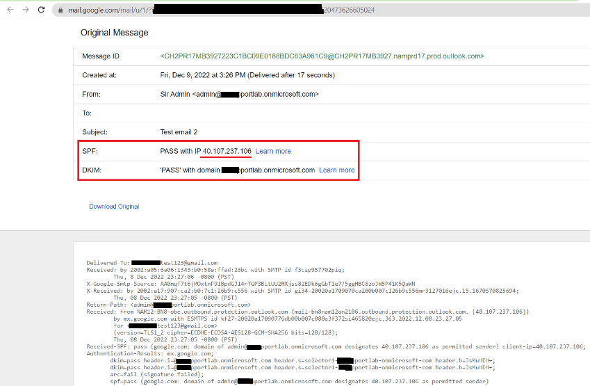SPF Errors when Outbound Mails or DLP Security ena... Check Point
