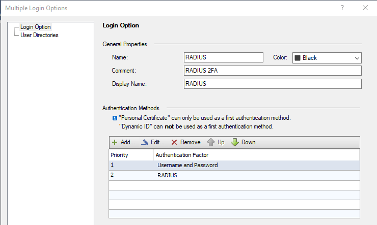 Two factor authentication Check Point CheckMates