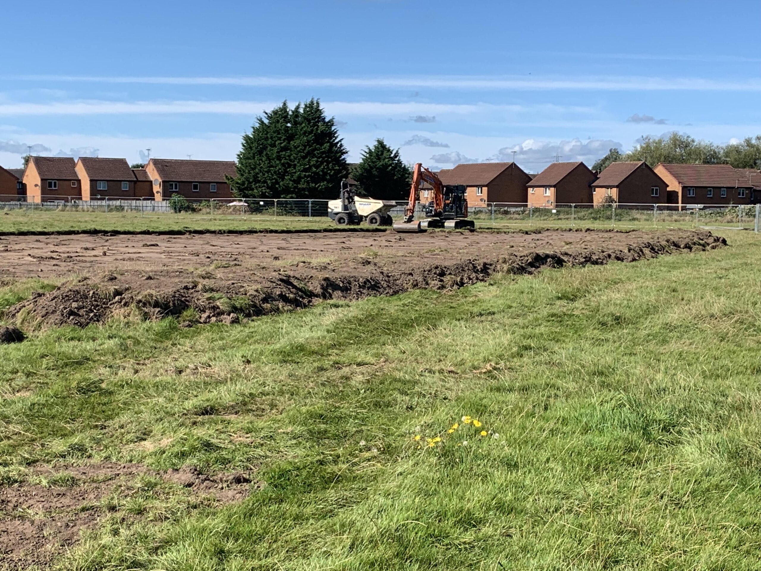 Sports hub construction works underway Chester FC Community Trust